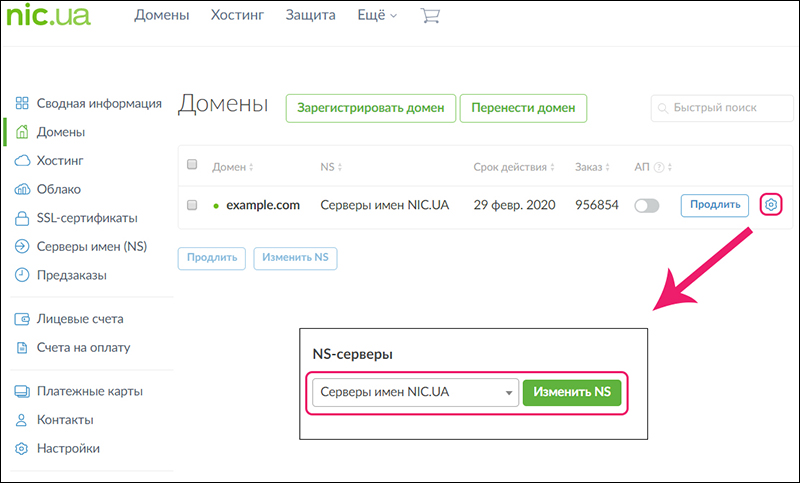 Требуется настройка dns nic ru неизвестная ошибка